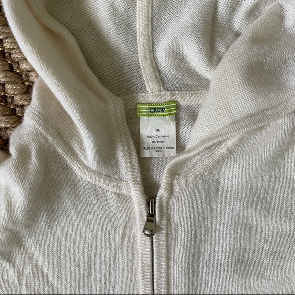J. Crew 100% cashmere hoodie - Picture 3 of 4